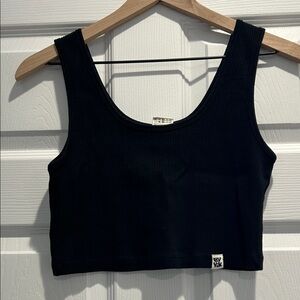 Lucy & Yak Ribbed Crop Top